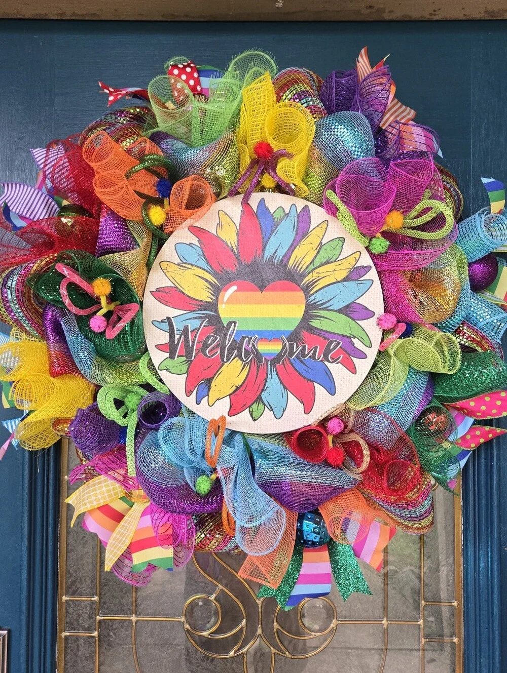 Welcome Pride Wreath
